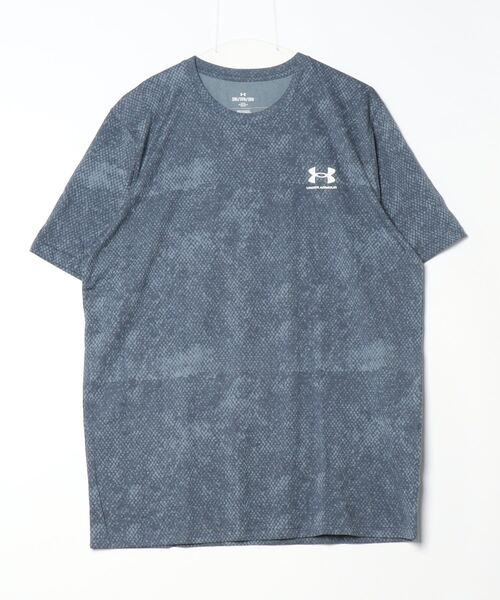 UNDER ARMOUR（アンダーアーマー）の「アンダーアーマー  UA プリント ショートスリーブTシャツ（Tシャツ/カットソー・メンズ・ライトグレー/ダークブルー/オリーブ/ブラック・S/M/L/LL/3L）」の4枚目の写真