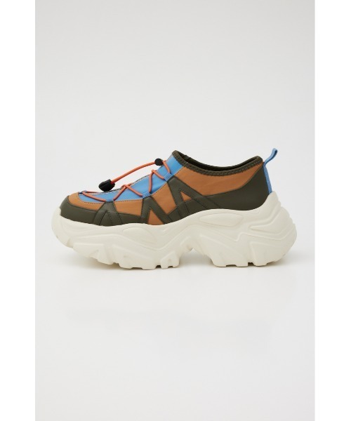 RODEO CROWNS WIDE BOWL（ロデオクラウンズワイドボウル）の「W/R SNEAKER（スニーカー・レディース・ブラック/オレンジ系その他・24.5cm/23.5cm）」の9枚目の写真