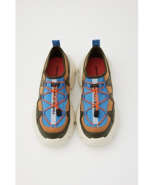 RODEO CROWNS WIDE BOWL（ロデオクラウンズワイドボウル）の「W/R SNEAKER（スニーカー・レディース・ブラック/オレンジ系その他・24.5cm/23.5cm）」の10枚目の写真