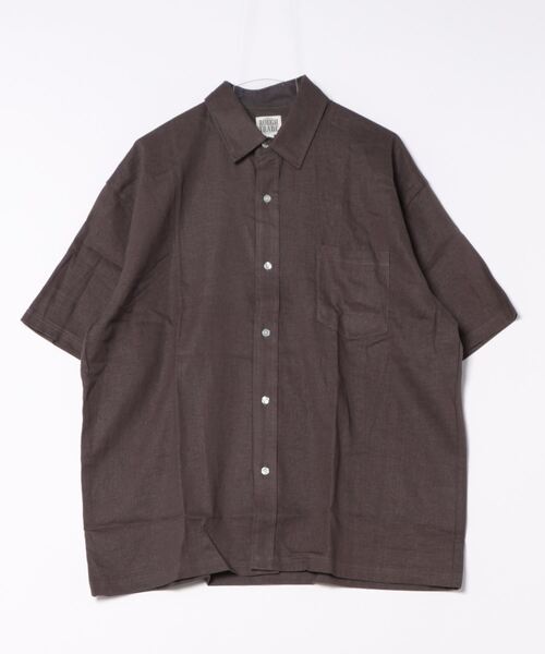 ROUGH TRADE（ラフトレード）の「麻レーヨン 半袖レギュラーカラーシャツ(M1)（シャツ/ブラウス・メンズ・イエロー/アイボリー/ミント/チャコールグレー・X-LARGE/LARGE/MEDIUM）」の17枚目の写真