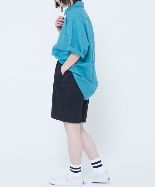 ROUGH TRADE（ラフトレード）の「麻レーヨン 半袖レギュラーカラーシャツ(M1)（シャツ/ブラウス・メンズ・イエロー/アイボリー/ミント/チャコールグレー・X-LARGE/LARGE/MEDIUM）」の21枚目の写真