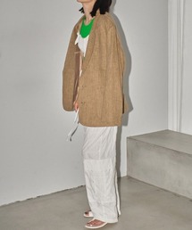 Todayful Boyfriend Linen Jacket セージ　38 Boyfriend Linen Jacket（テーラードジャケット）｜TODAYFUL