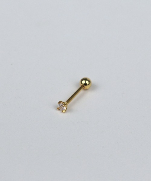 CEMONEMO(セモネモ)の「【金属アレルギー対応】 ジルコニア ポイントピアス(片耳用) / silver925(ピアス(片耳用)・レディース・ゴールド/ピンクゴールド/シルバー・FREE)」の12枚目の写真