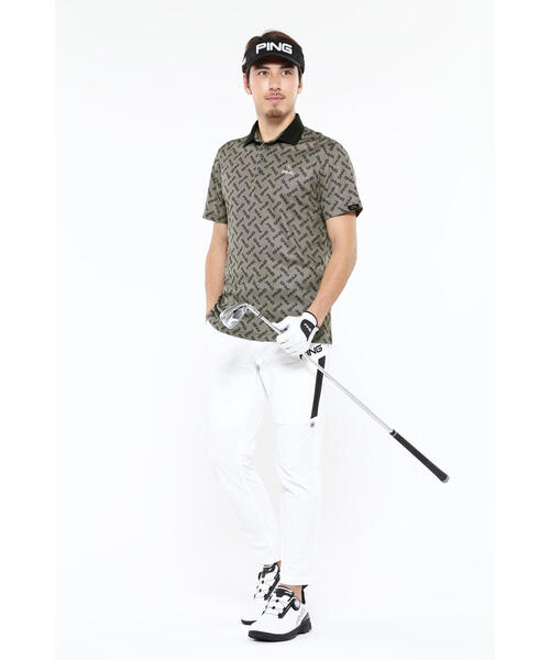 【ブラック】レイヤードツインセット <PERFORMANCE> (MENS) PING APPAREL】レイヤードツインセット ＜PERFORMANCE＞ (MENS)