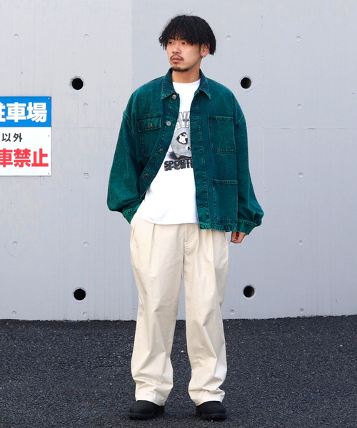 WILLY CHAVARRIA(ウィリーチャバリア)の「【THE SEED BY WILLY CHAVARRIA】Arthure Pants(スラックス・メンズ・ブラック/ホワイト・40/38/42)」の6枚目の写真