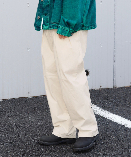 WILLY CHAVARRIA(ウィリーチャバリア)の「【THE SEED BY WILLY CHAVARRIA】Arthure Pants(スラックス・メンズ・ブラック/ホワイト・40/38/42)」の14枚目の写真