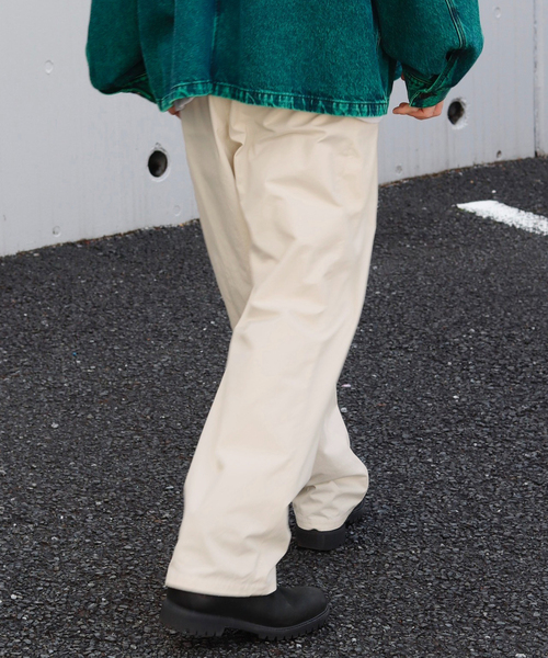 WILLY CHAVARRIA(ウィリーチャバリア)の「【THE SEED BY WILLY CHAVARRIA】Arthure Pants(スラックス・メンズ・ブラック/ホワイト・40/38/42)」の17枚目の写真