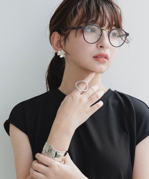 DONOBAN(ドノバン)の「【UVカット率 99%以上】クラウンパントメガネ(メガネ・レディース・ブラウン/ブラック/ブラウン系その他・FREE)」の6枚目の写真
