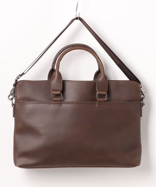 F&D : PUブリーフバッグ（ビジネスバッグ）｜Fun & Daily（ファンアンドデイリー）