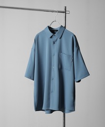 ZIP FIVE（ジップファイブ）の「Naive magic ナチュラル ストレッチ ポリエステル とろみ レギュラーカラー 半袖 シャツ（シャツ/ブラウス・メンズ）」