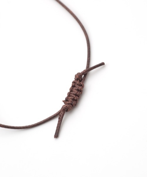 チチカカ(チチカカ)の「クリアラタンボールネックレス(ネックレス・レディース・ブラウン/ベージュ・FREE)」の8枚目の写真