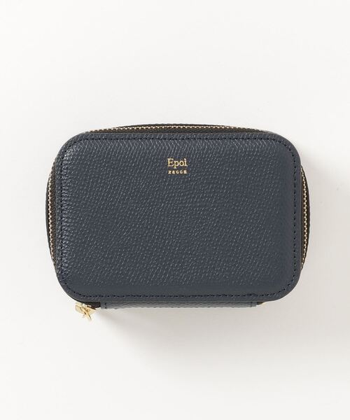 Epoi（エポイ）の「ザッカ　スクエアポーチS（ポーチ・レディース・オレンジ/ブルー/ネイビー・FREE）」の2枚目の写真