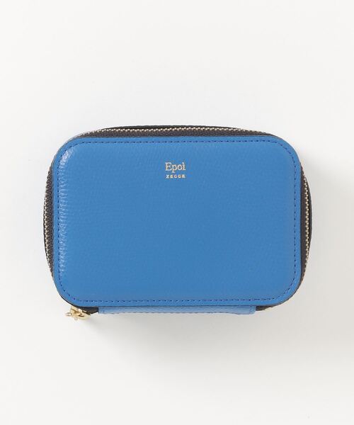 Epoi（エポイ）の「ザッカ　スクエアポーチS（ポーチ・レディース・オレンジ/ブルー/ネイビー・FREE）」の3枚目の写真