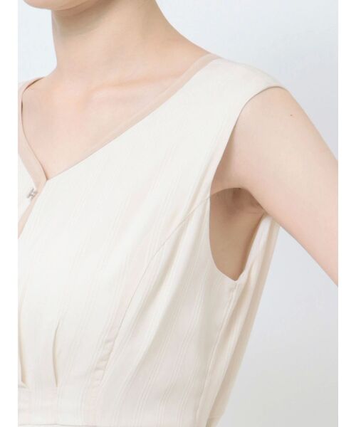 LAGUNAMOON（ラグナムーン）の「バイカラーパイピングワンピース（ワンピース・レディース・アイボリー/ブラック/ライトブルー・SMALL/MEDIUM）」の22枚目の写真