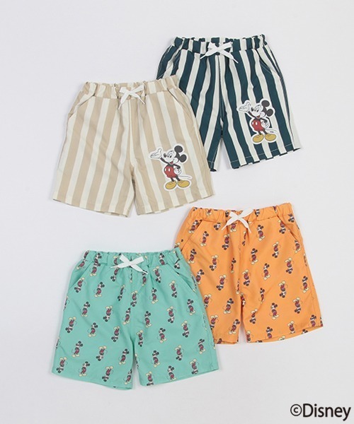 petit main(プティマイン)の「【Disney】ミッキー/スイムパンツ【SWIM】(水着・キッズ・エメラルド/ライトベージュ/ネイビー/オレンジ・130cm/120cm/110cm/100cm/90cm/80cm)」の21枚目の写真