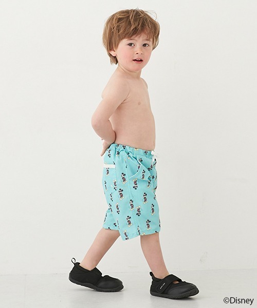 petit main(プティマイン)の「【Disney】ミッキー/スイムパンツ【SWIM】(水着・キッズ・エメラルド/ライトベージュ/ネイビー/オレンジ・130cm/120cm/110cm/100cm/90cm/80cm)」の19枚目の写真