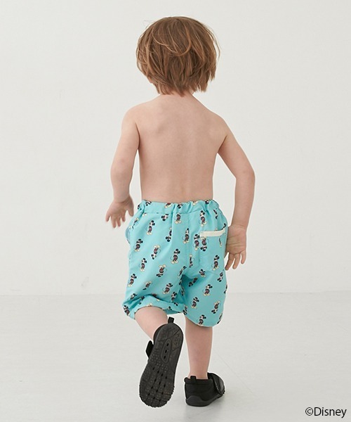 petit main(プティマイン)の「【Disney】ミッキー/スイムパンツ【SWIM】(水着・キッズ・エメラルド/ライトベージュ/ネイビー/オレンジ・130cm/120cm/110cm/100cm/90cm/80cm)」の20枚目の写真