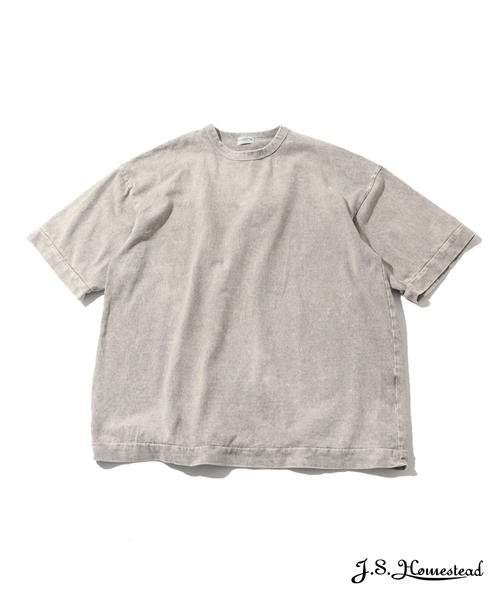 J.S.Homestead】DARKLY DYE OVER S/S（Tシャツ/カットソー）｜JOURNAL