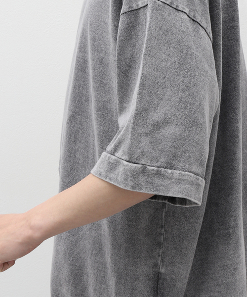 JOURNAL STANDARD J.S HOMESTEAD（ジャーナルスタンダードホームステッド）の「【J.S.Homestead】DARKLY DYE OVER S/S（Tシャツ/カットソー・メンズ・チャコールグレー/サックスブルー/ブラウン系その他/ブラック・LARGE/MEDIUM）」の11枚目の写真