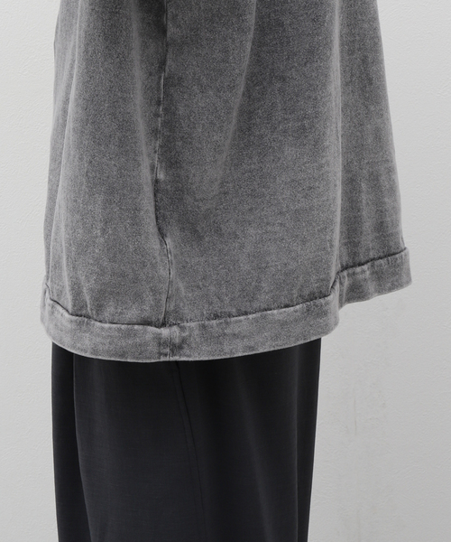JOURNAL STANDARD J.S HOMESTEAD（ジャーナルスタンダードホームステッド）の「【J.S.Homestead】DARKLY DYE OVER S/S（Tシャツ/カットソー・メンズ・チャコールグレー/サックスブルー/ブラウン系その他/ブラック・LARGE/MEDIUM）」の13枚目の写真