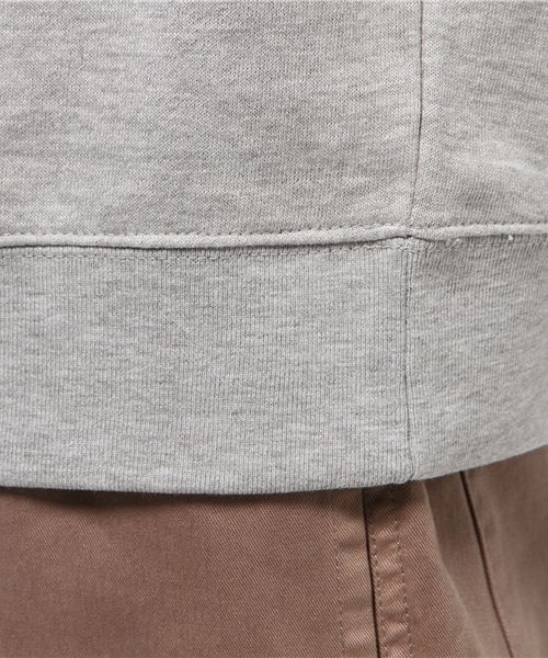 WEGO(ウィゴー)の「WEGO/カラー裏毛プルオーバー(スウェット・メンズ・カーキ/ブラック/オートミール/杢グレー・MEDIUM/LARGE)」の5枚目の写真