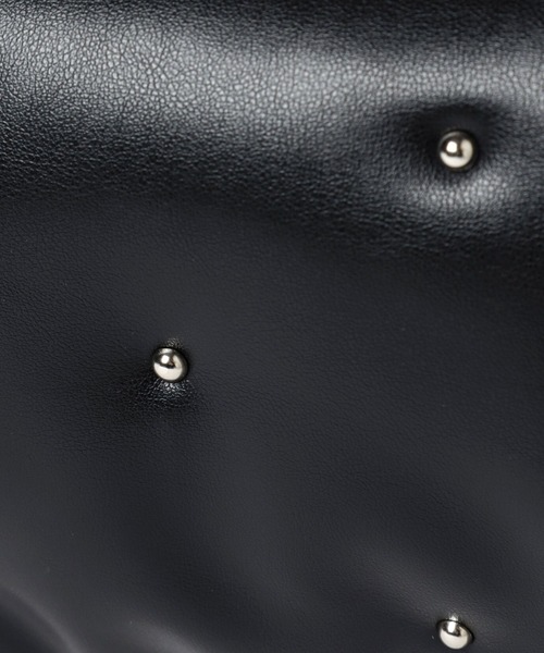 LEPSIM（レプシィム）の「スタッズパデットショルダー　116575（ショルダーバッグ・レディース・ブラック/カーキ/シルバー・ONE SIZE）」の9枚目の写真