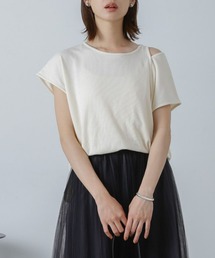 NANO universe（ナノユニバース）の「レイヤード風サーマルトップス（Tシャツ/カットソー）」