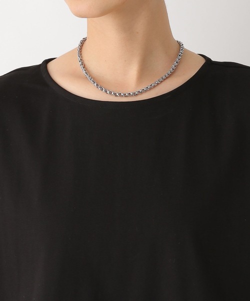 LEPSIM(レプシィム)の「【3つの機能付き】ショルダータックノースリーブ 987484(Tシャツ/カットソー・レディース・オフホワイト/ブラック/ホワイト×ブラック/ライトカーキ・FREE)」の20枚目の写真