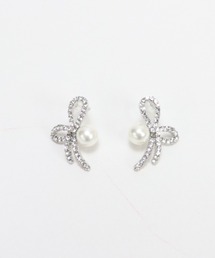 Esime（エシミー）の「リボンピアス リボンアクセ（ピアス（両耳用））」