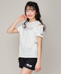 SISTER JENNI（SISTER JENNI）の「【UVカット・抗菌防臭・着る虫よけ】防蚊2wayZIP付きTシャツ（Tシャツ/カットソー・キッズ）」