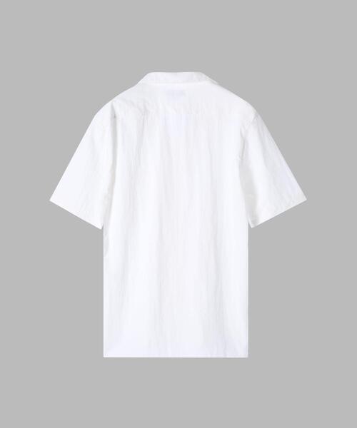 agnes b.（アニエスベー）の「メンズ 開襟 半袖シャツ ”Magnam”（シャツ/ブラウス・メンズ・ホワイト・40/38/42/36）」の8枚目の写真