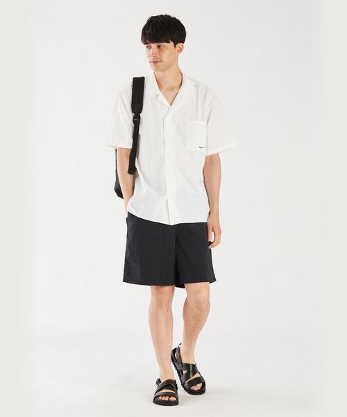 agnes b.（アニエスベー）の「メンズ 開襟 半袖シャツ ”Magnam”（シャツ/ブラウス・メンズ・ホワイト・40/38/42/36）」の16枚目の写真