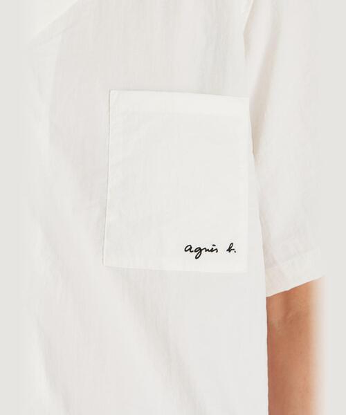 agnes b.（アニエスベー）の「メンズ 開襟 半袖シャツ ”Magnam”（シャツ/ブラウス・メンズ・ホワイト・40/38/42/36）」の17枚目の写真