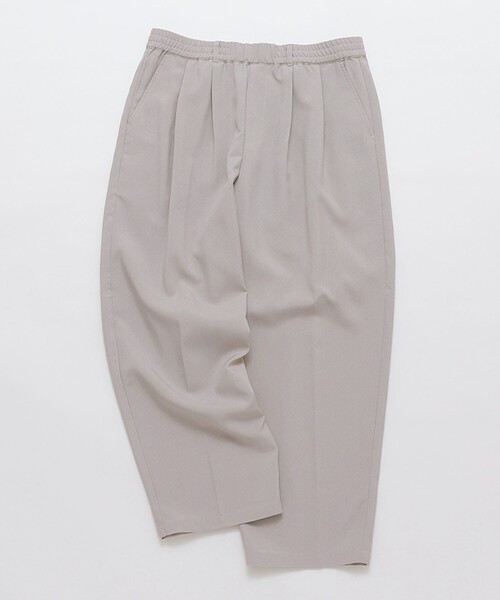 SHIPS Colors(シップス カラーズ)の「SHIPS Colors:ポリトロ ワイド テーパード イージーパンツ(セットアップ対応可能)(その他パンツ・メンズ・ブラック/ブルー/ベージュ/ネイビー/ブラウン・MEDIUM/LARGE/X-LARGE)」の7枚目の写真