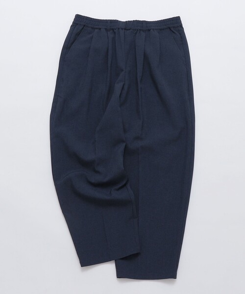 SHIPS Colors(シップス カラーズ)の「SHIPS Colors:ポリトロ ワイド テーパード イージーパンツ(セットアップ対応可能)(その他パンツ・メンズ・ブラック/ブルー/ベージュ/ネイビー/ブラウン・MEDIUM/LARGE/X-LARGE)」の8枚目の写真