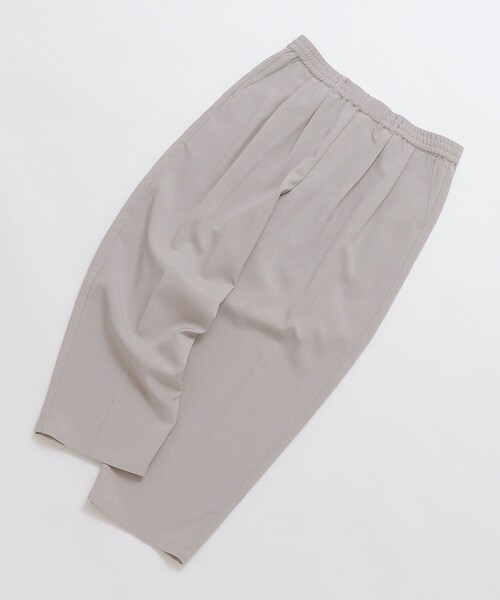 SHIPS Colors(シップス カラーズ)の「SHIPS Colors:ポリトロ ワイド テーパード イージーパンツ(セットアップ対応可能)(その他パンツ・メンズ・ブラック/ブルー/ベージュ/ネイビー/ブラウン・MEDIUM/LARGE/X-LARGE)」の22枚目の写真