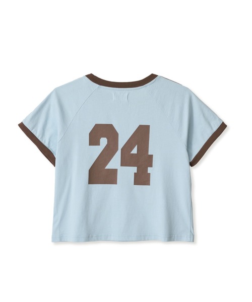 aeae（エーイーエーイー）の「Athlete Stripe Half T-Shirts（Tシャツ/カットソー・レディース・ライトブルー/レッド/ネイビー・FREE）」の15枚目の写真