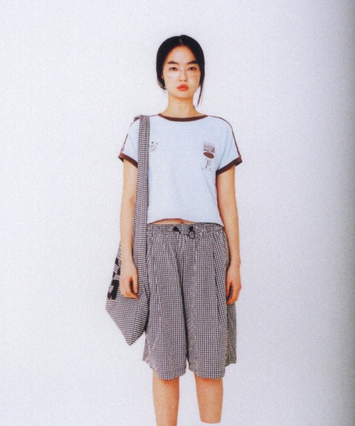 aeae（エーイーエーイー）の「Athlete Stripe Half T-Shirts（Tシャツ/カットソー・レディース・ライトブルー/レッド/ネイビー・FREE）」の13枚目の写真