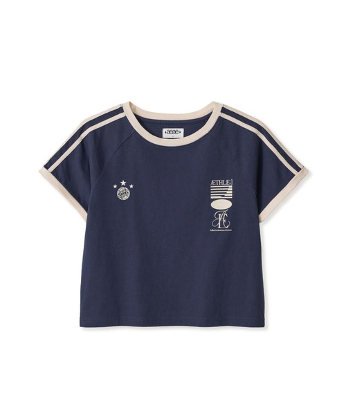 aeae（エーイーエーイー）の「Athlete Stripe Half T-Shirts（Tシャツ/カットソー・レディース・ライトブルー/レッド/ネイビー・FREE）」の8枚目の写真