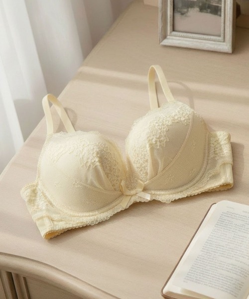 セール】リフト カシュクールレース脇高ブラ(R) 単品ブラジャー