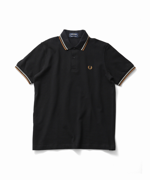 FRED PERRY(フレッドペリー)の「FRED PERRY / フレッドペリー M12 TWIN TIPPED(ポロシャツ・メンズ・ブラック/ブラック系その他/ホワイト系その他・40/38/42)」の3枚目の写真