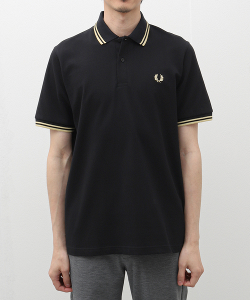 FRED PERRY(フレッドペリー)の「FRED PERRY / フレッドペリー M12 TWIN TIPPED(ポロシャツ・メンズ・ブラック/ブラック系その他/ホワイト系その他・40/38/42)」の4枚目の写真
