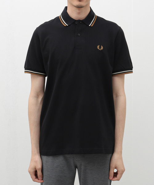 FRED PERRY(フレッドペリー)の「FRED PERRY / フレッドペリー M12 TWIN TIPPED(ポロシャツ・メンズ・ブラック/ブラック系その他/ホワイト系その他・40/38/42)」の5枚目の写真
