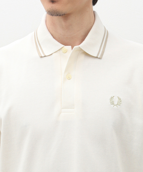 FRED PERRY(フレッドペリー)の「FRED PERRY / フレッドペリー M12 TWIN TIPPED(ポロシャツ・メンズ・ブラック/ブラック系その他/ホワイト系その他・40/38/42)」の11枚目の写真