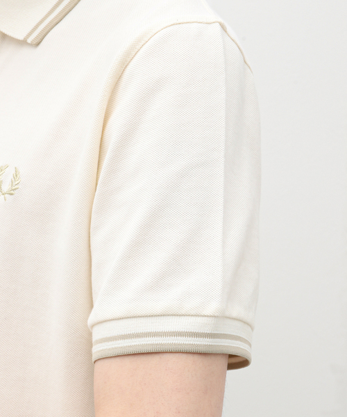 FRED PERRY(フレッドペリー)の「FRED PERRY / フレッドペリー M12 TWIN TIPPED(ポロシャツ・メンズ・ブラック/ブラック系その他/ホワイト系その他・40/38/42)」の14枚目の写真