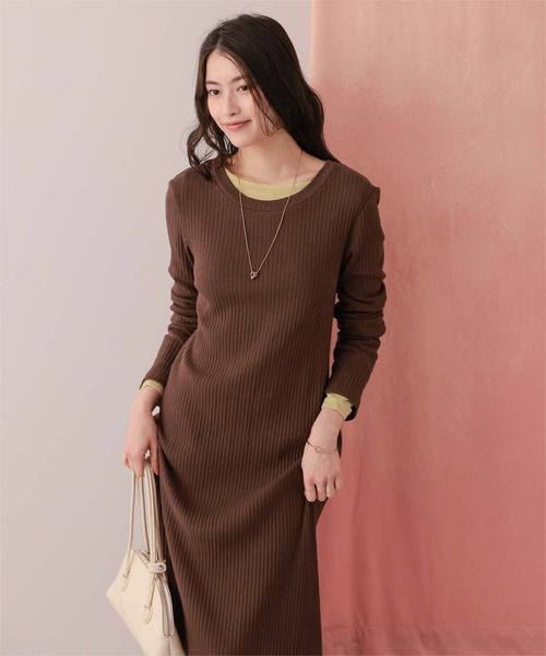 セール】【26SS新作/2026 SPRING COLLECTION】クルーネックリブ