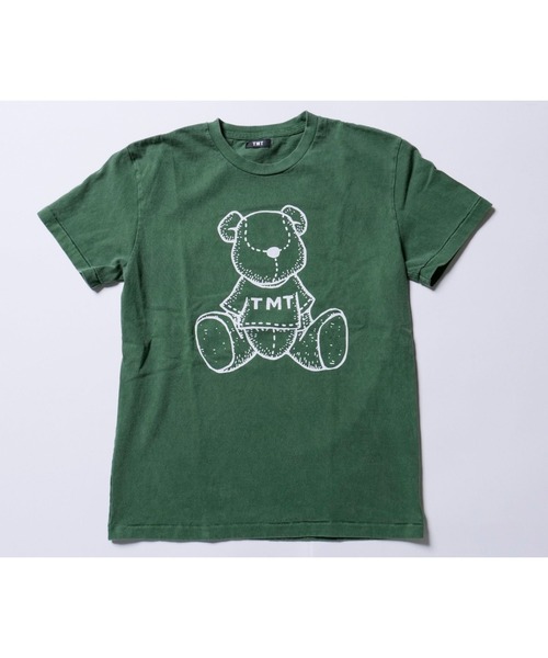 TMT（ティーエムティー）の「DRY COTTON JERSEY S/STEE(BEAR)（Tシャツ/カットソー・メンズ・グリーン/ネイビー/ホワイト/ブラック・X-LARGE/LARGE/MEDIUM/SMALL）」の3枚目の写真