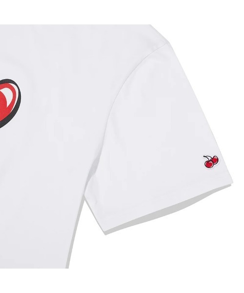 Tシャツ・カットソー KIRSH Big Cherry T-Shirt White W BIG CHERRY T-SHIRT [WHITE] - KIRSH | 60% - Asian Fashion
