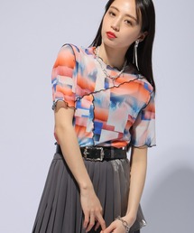 HARE | 【Fashionart Mag LADIES】2WAYシアータイトトップス(Tシャツ/カットソー)