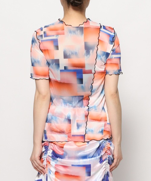 HARE（ハレ）の「【Fashionart Mag LADIES】2WAYシアータイトトップス（Tシャツ/カットソー・レディース・ブラック/ホワイト・FREE）」の21枚目の写真